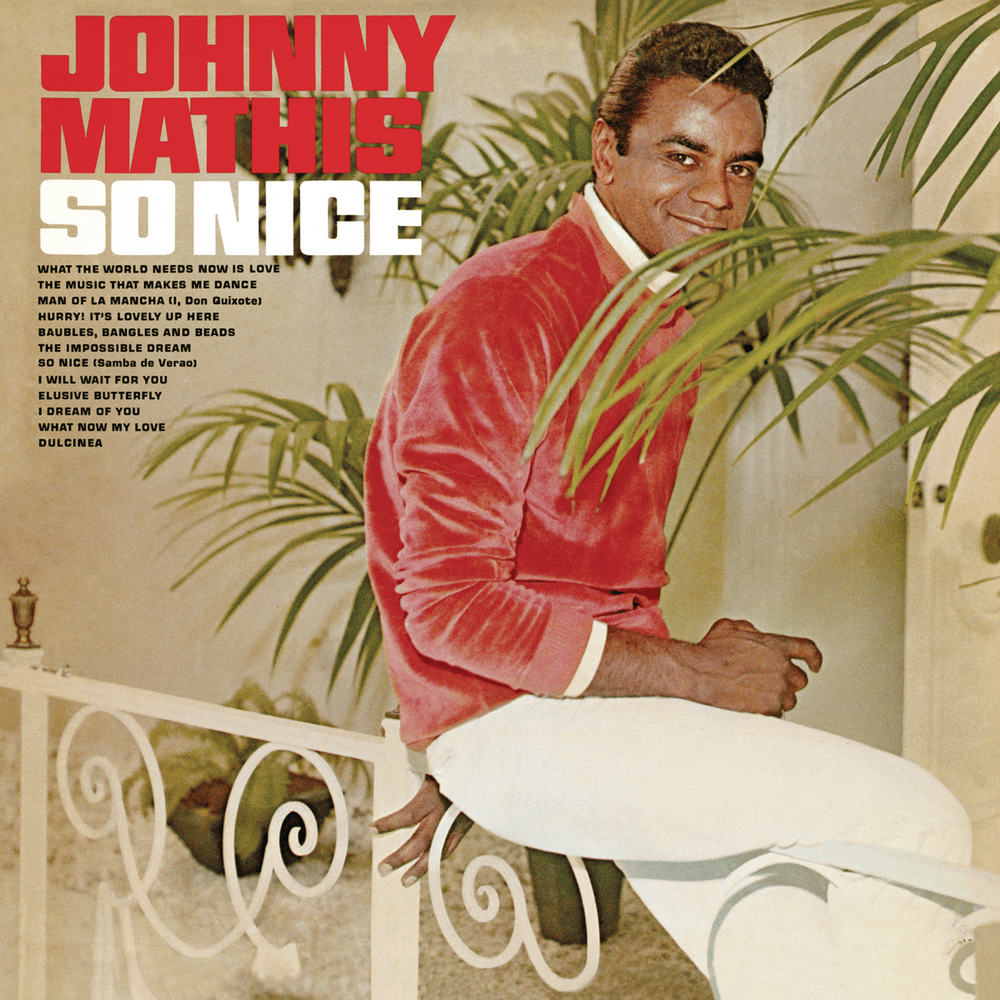Album cover art for "I Will Wait for You" by Johnny Mathis