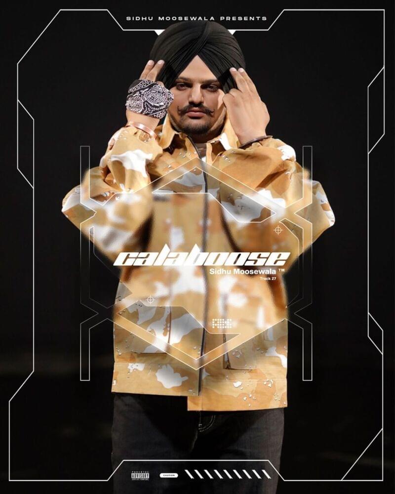 Album cover art for "Calaboose" by Sidhu Moose Wala