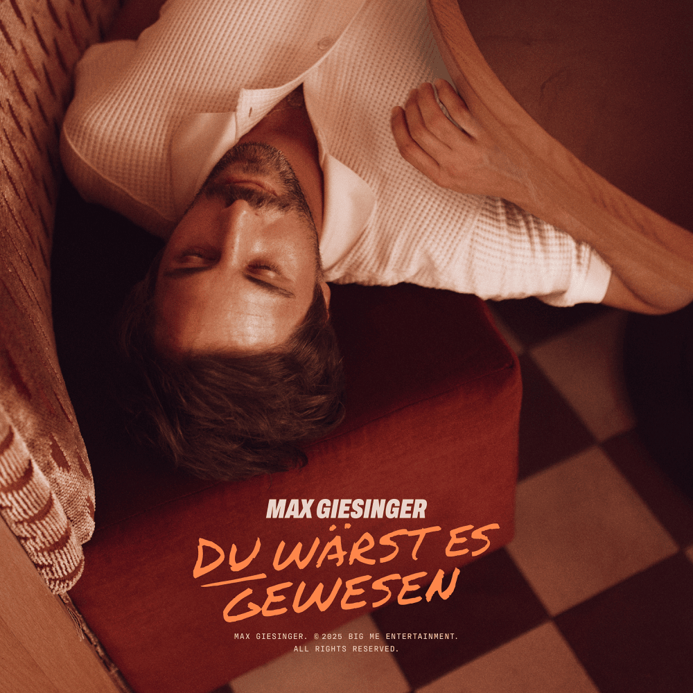 Album cover art for "Du wärst es gewesen" by Max Giesinger