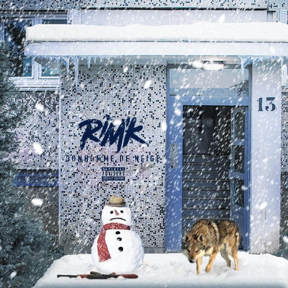 Album cover art for "Bonhomme de neige" by Rim’K