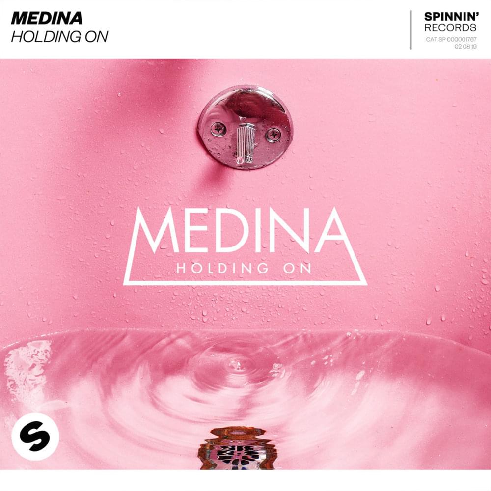 Album cover art for "Holding On" by Medina (DNK)