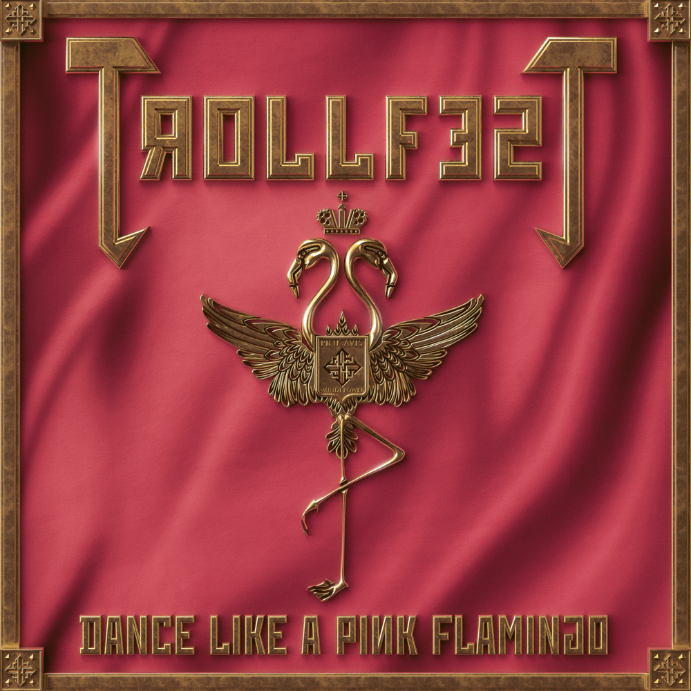 Album cover art for "Dance Like a Pink Flamingo" by TrollfesT