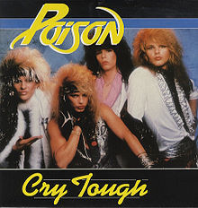 Album cover art for "Cry Tough" by Poison