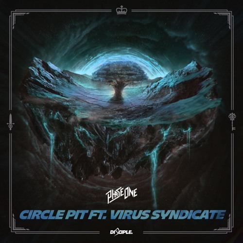 Album cover art for "Circle Pit" by PhaseOne & Virus Syndicate