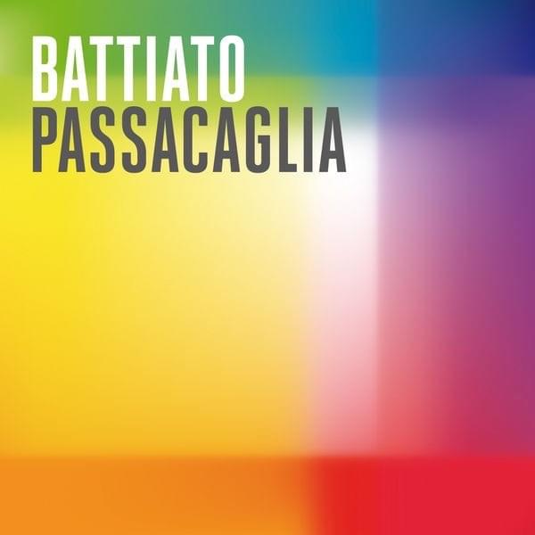 Album cover art for "Passacaglia" by Franco Battiato
