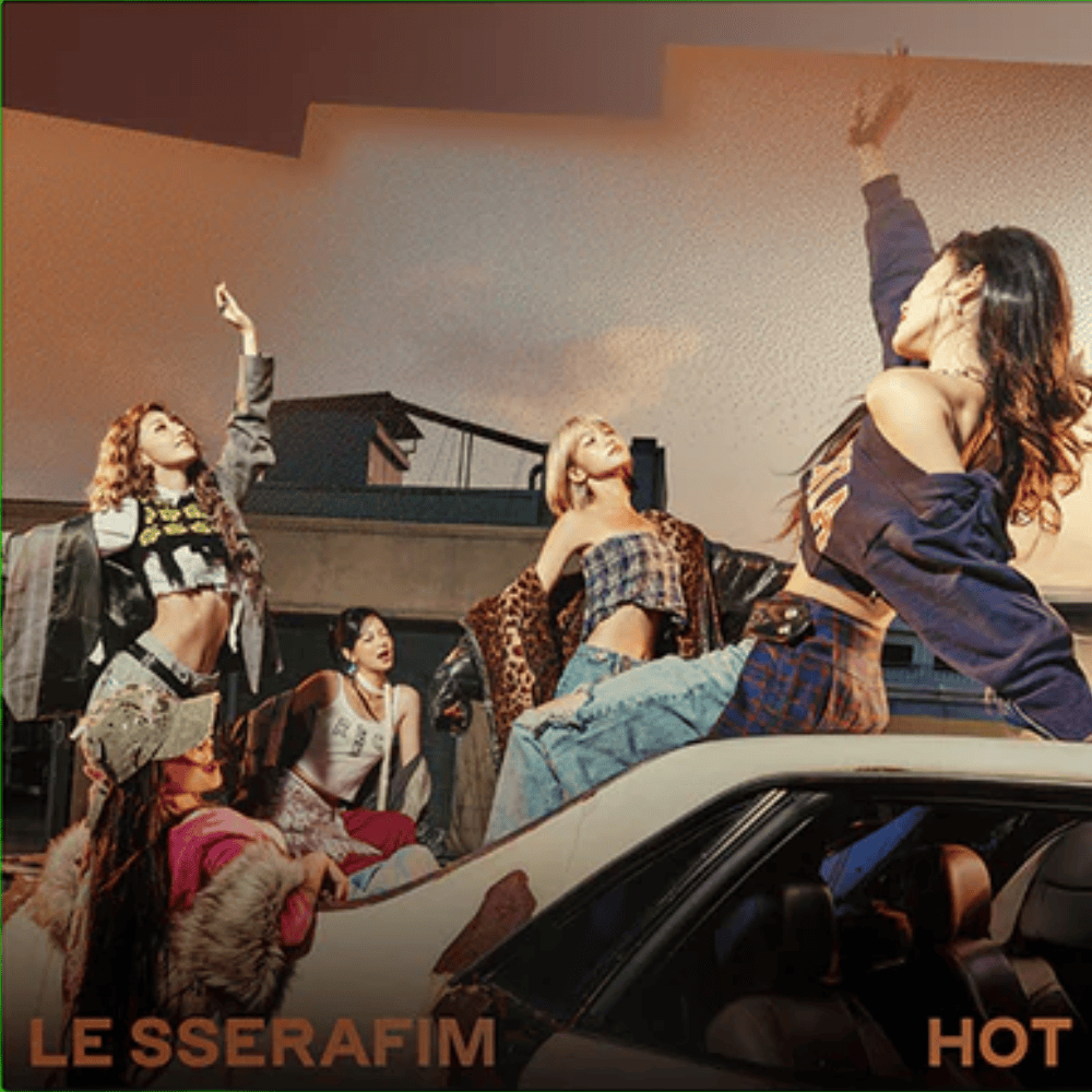 Cover image for HOT (LE SSERAFIM ver.)
