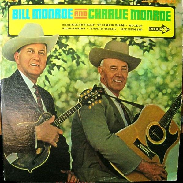 Album cover art for "The First Whippoorwill" by Bill Monroe