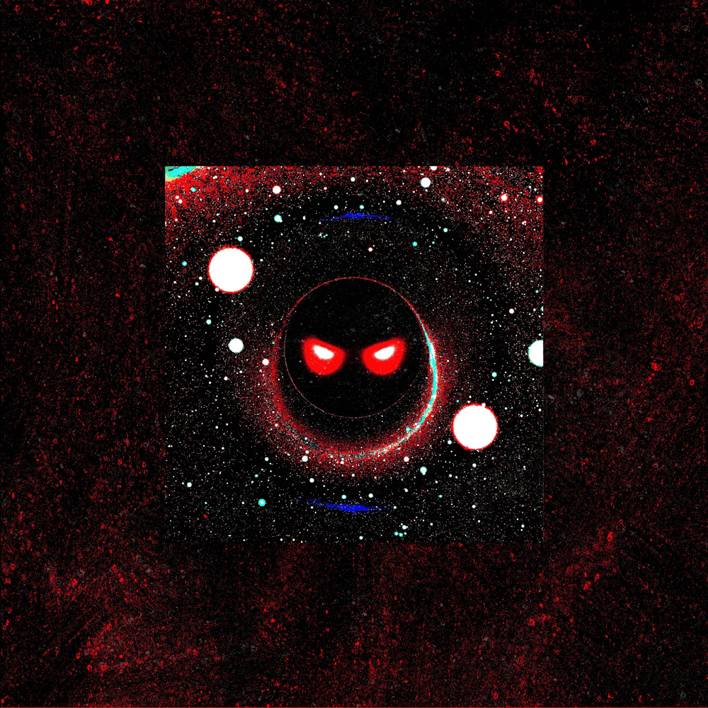 Album cover art for "DISTORTION WORLD" by Cam Steady