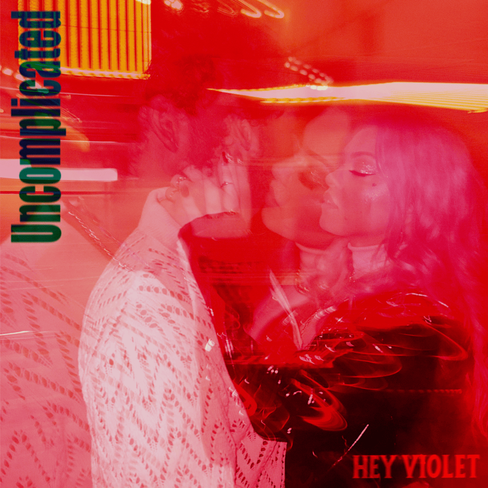Album cover art for "Uncomplicated" by Hey Violet