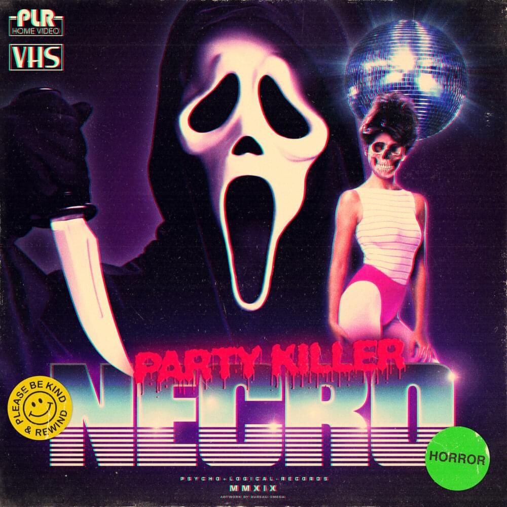 Album cover art for "Party Killer" by Necro