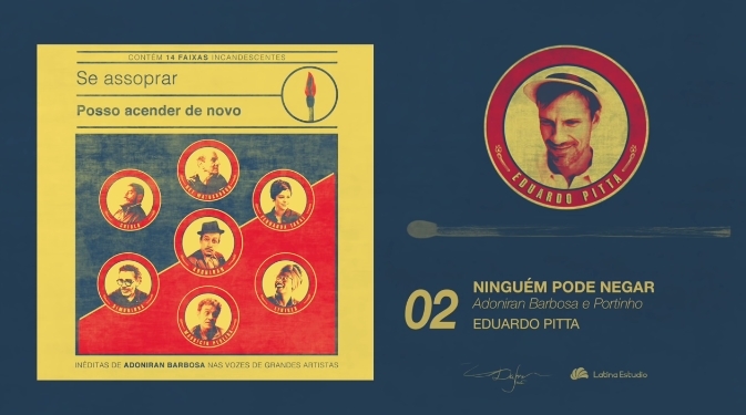 Album cover art for "Ninguém Pode Negar" by Eduardo Pitta