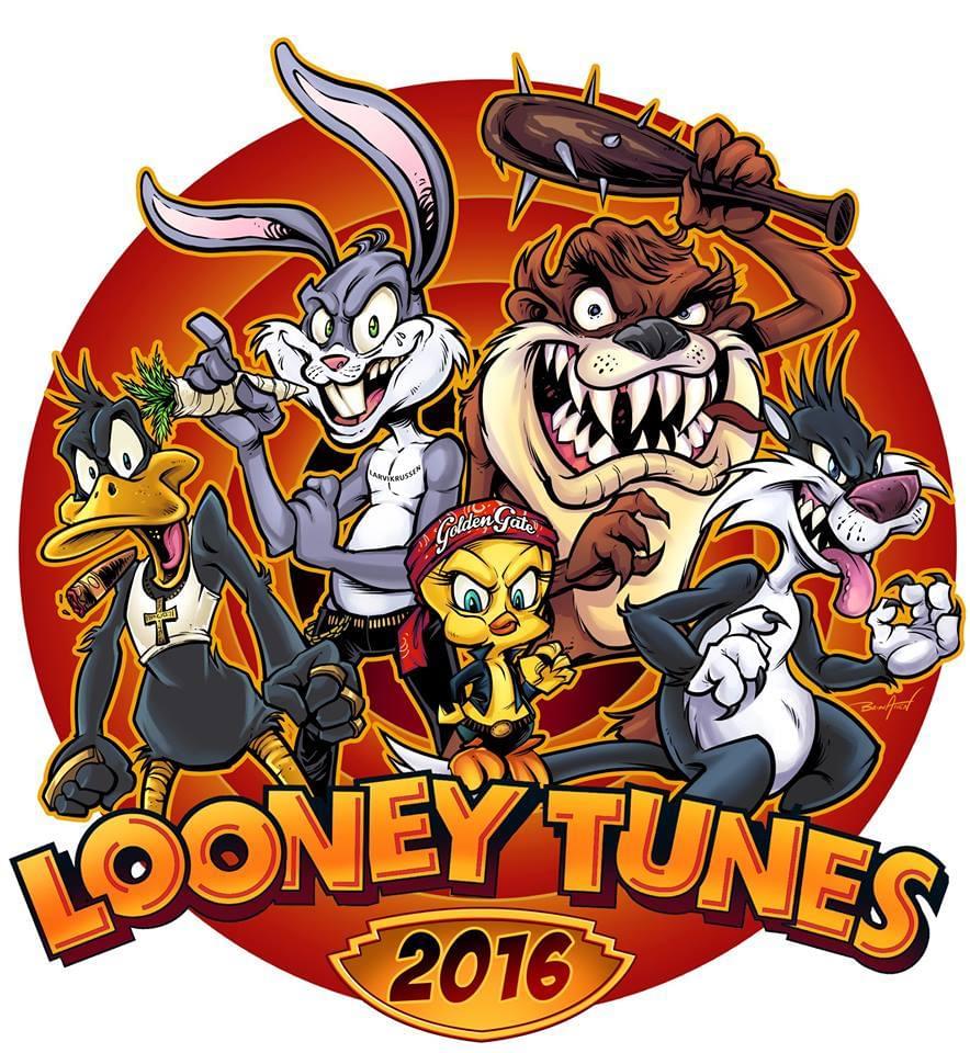 Album cover art for "Looney Tunes 2016" by TIX
