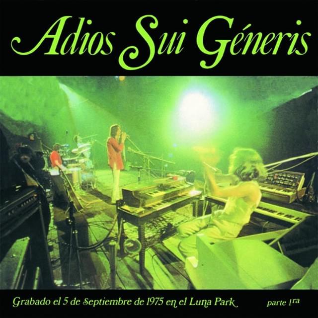 La Fuga del Paralitico (En Vivo) by Sui Generis (ARG)