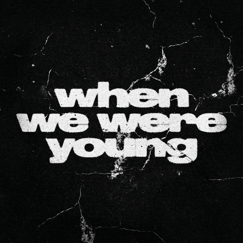 Album cover art for "when we were young" by Architects