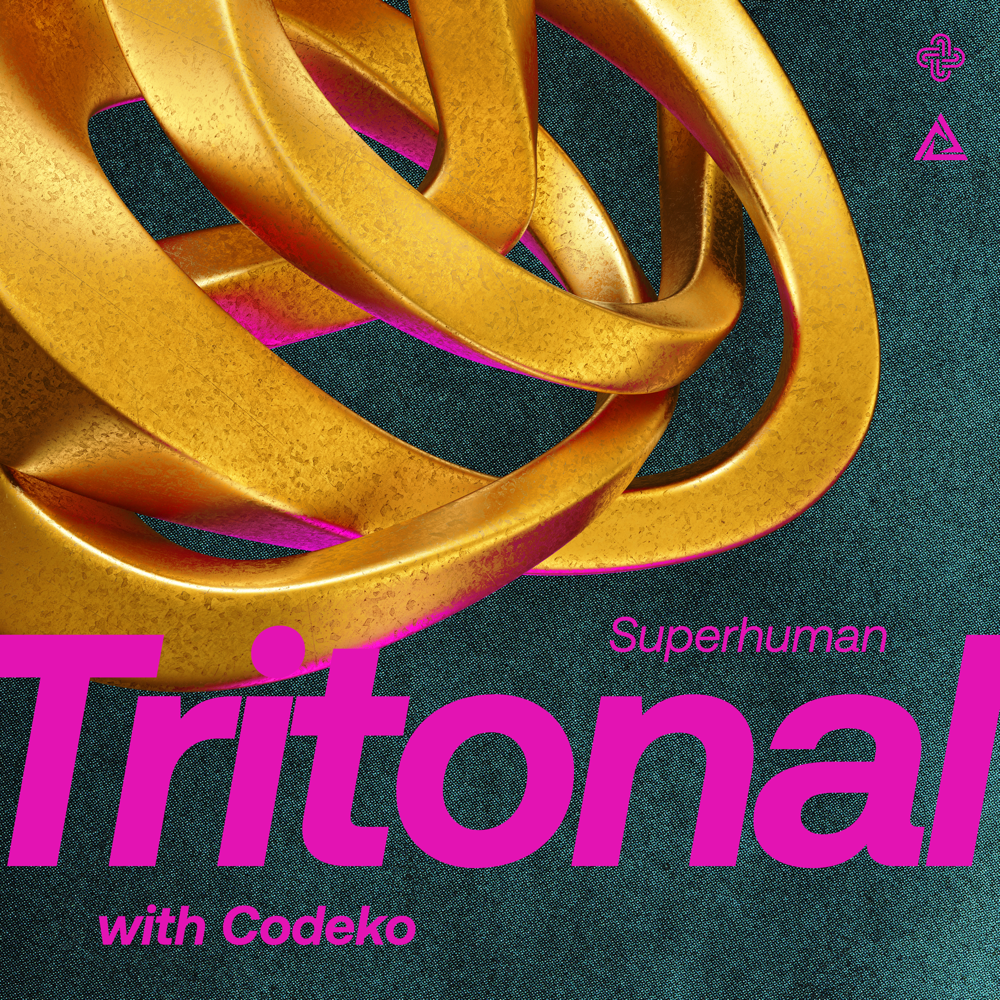 Album cover art for "Superhuman" by Tritonal