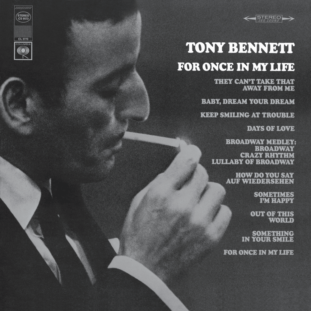 Album cover art for "Baby, Dream Your Dream" by Tony Bennett