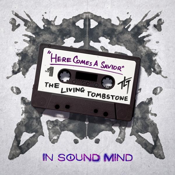Album cover art for "Here Comes a Savior" by The Living Tombstone & Ricepirate