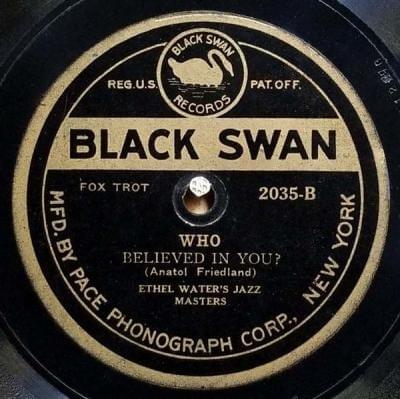 Album cover art for "Who Believed In You?" by Ethel Waters’ Jazz Masters [Irving Weiss And His Ritz-Carlton Orchestra]