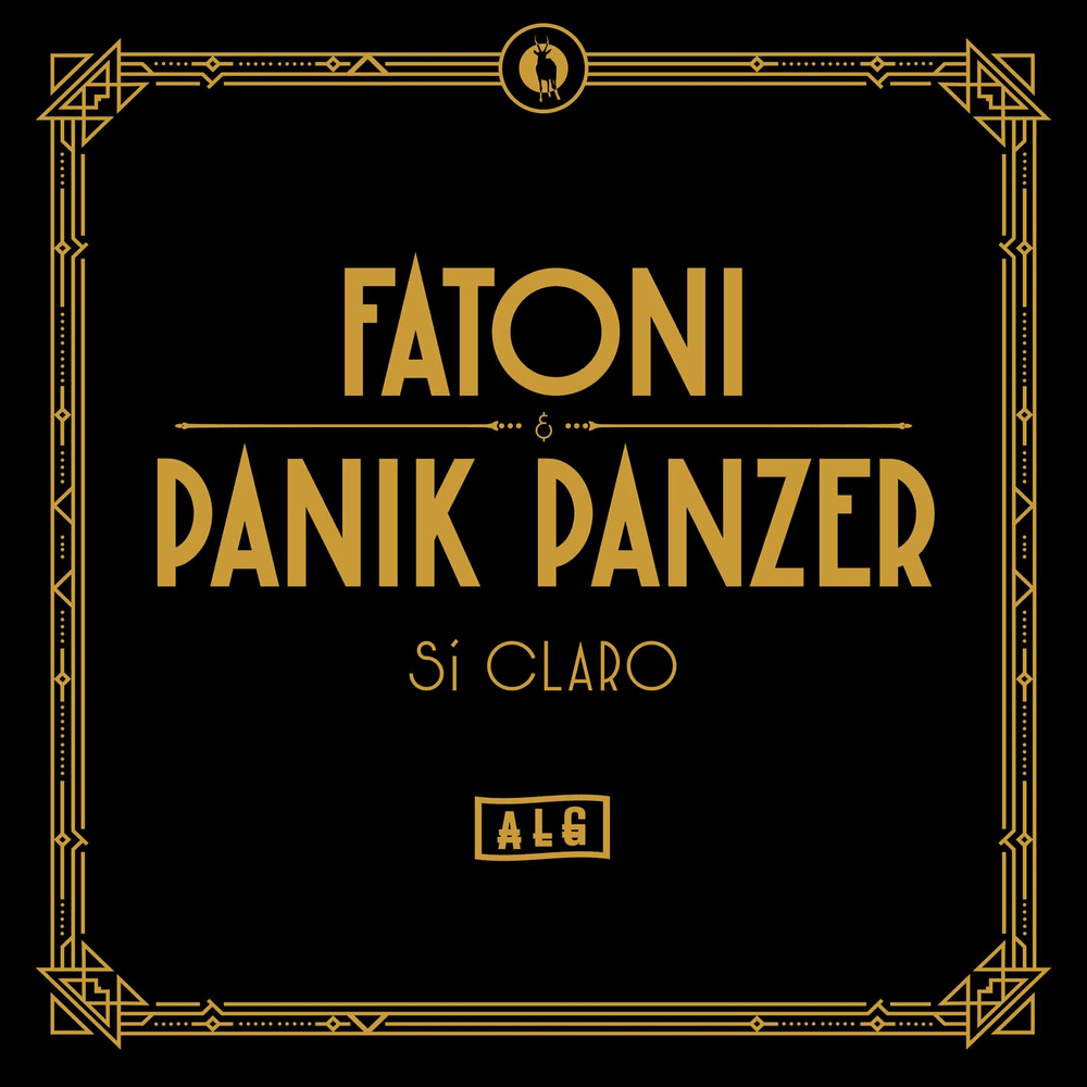 Album cover art for "Sí claro" by Antilopen Gang
