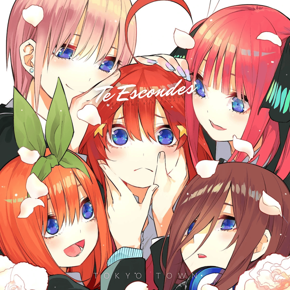 Album cover art for "Te Escondes" by Tokyo Town