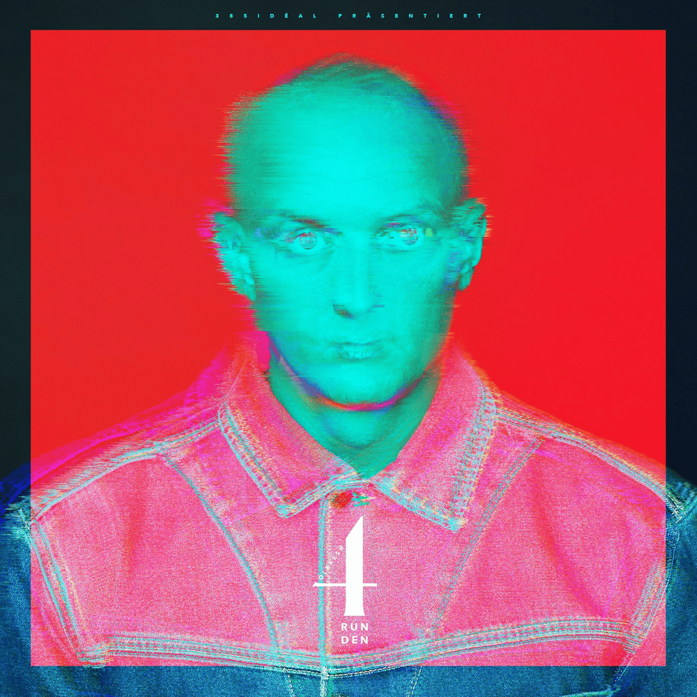 Album cover art for "4 Runden" by Olexesh & DJ Katch