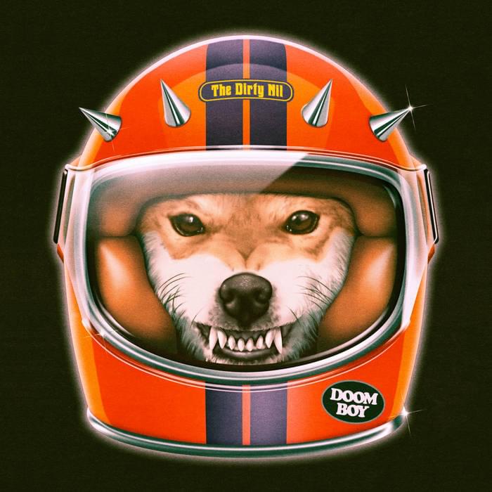 Album cover art for "Doom Boy" by The Dirty Nil