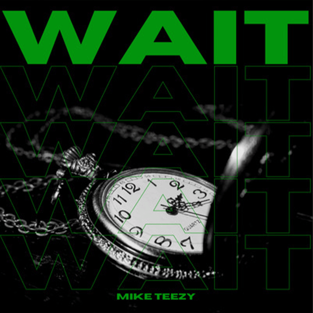 Album cover art for "WAIT" by Mike Teezy