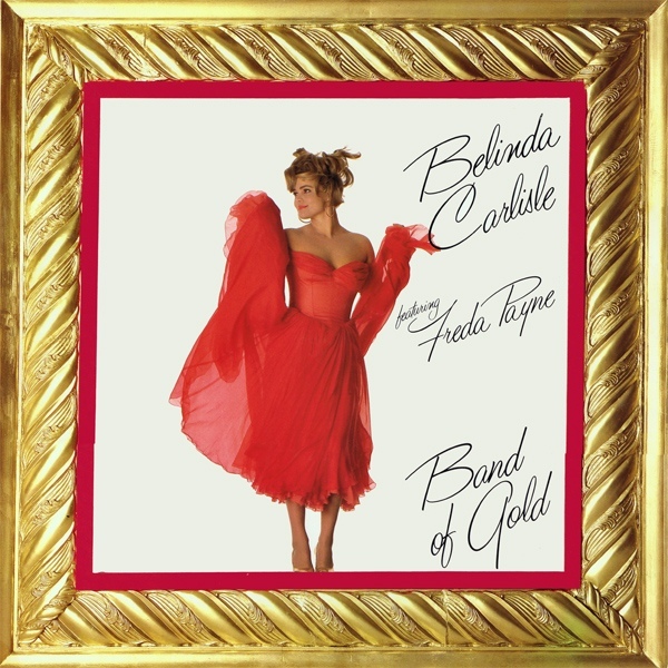 Album cover art for "Band of Gold" by Belinda Carlisle & Freda Payne
