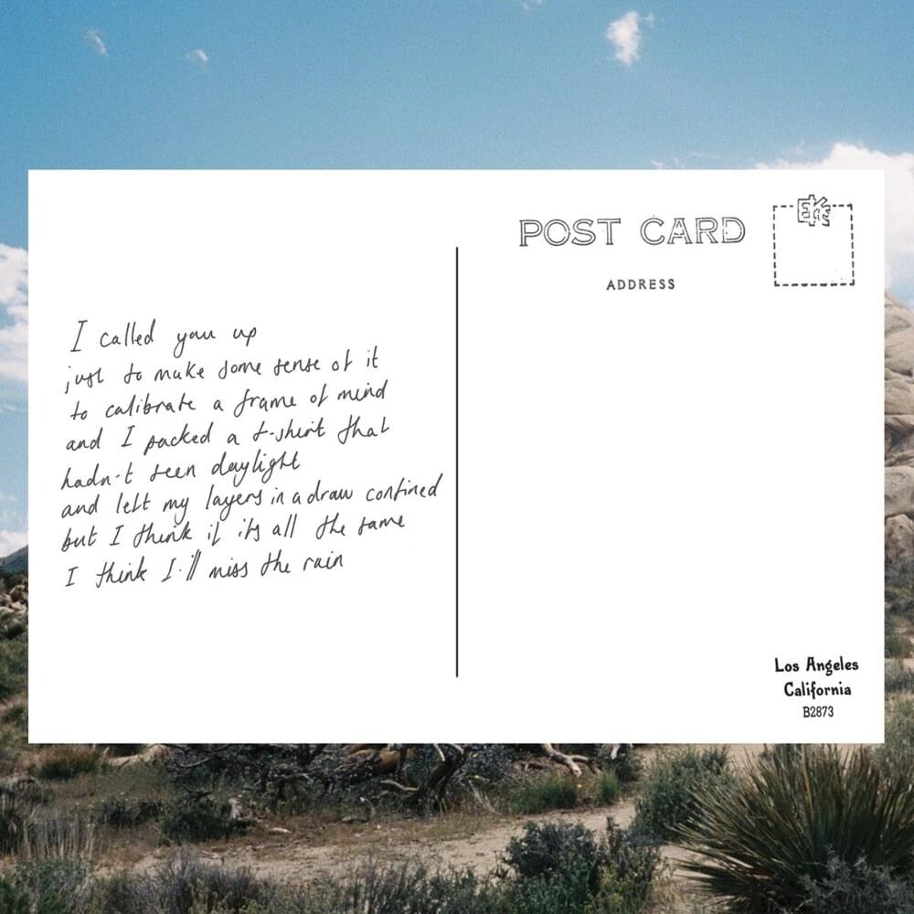 Album cover art for "Rain" by Dan Croll