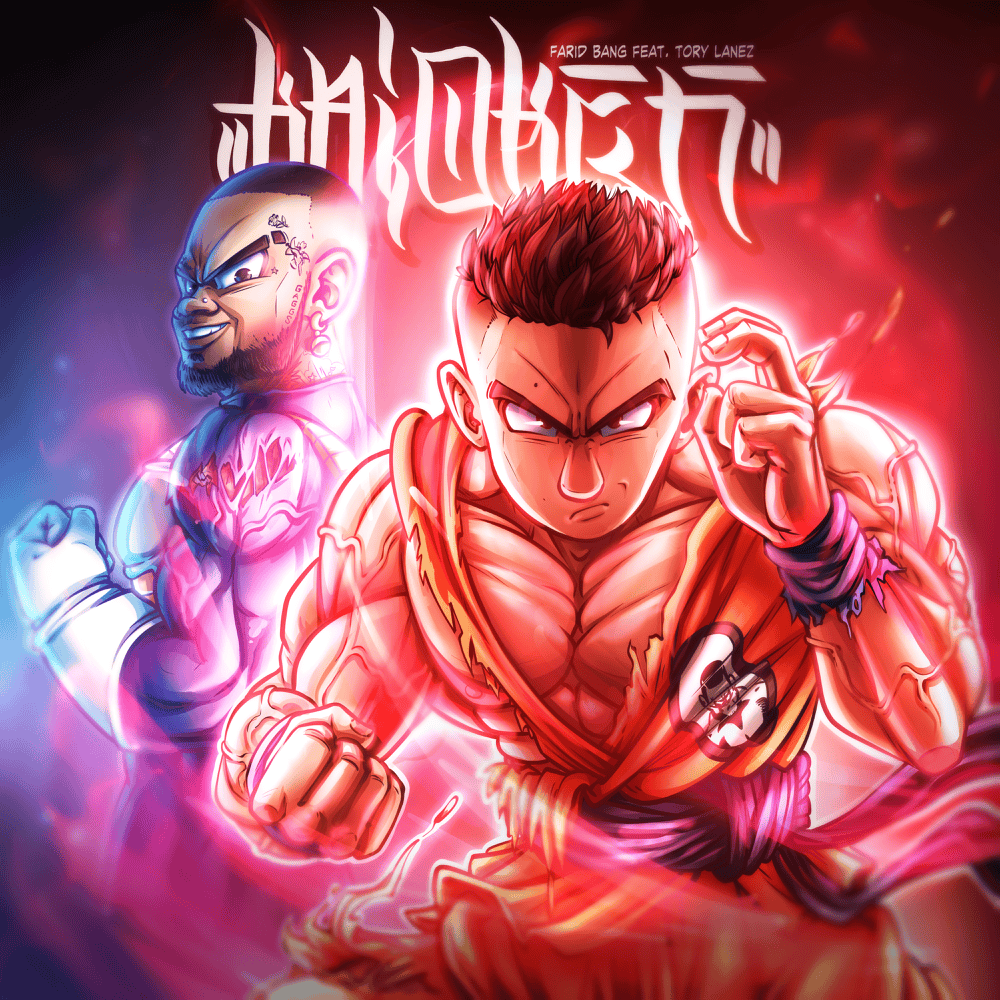 Album cover art for "Kaioken" by Farid Bang & Tory Lanez