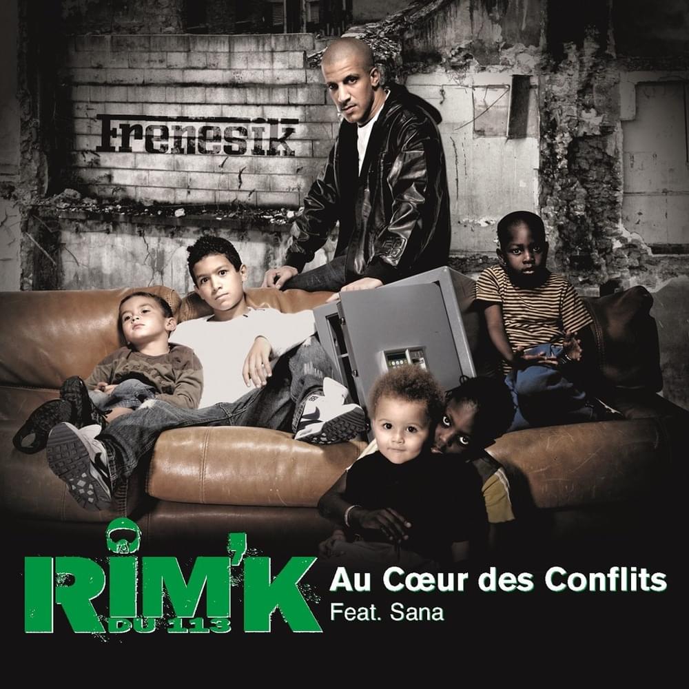 Album cover art for "Au cœur des conflits" by Rim’K