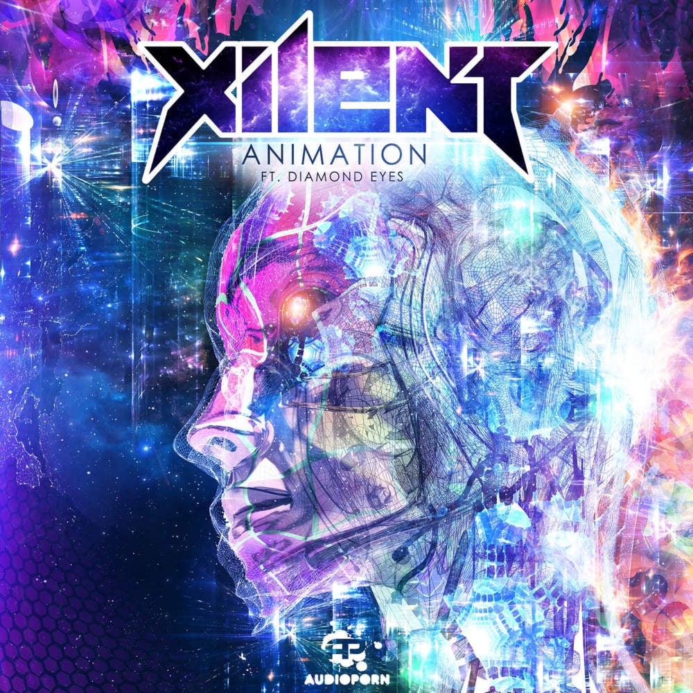 Album cover art for "Animation" by Xilent & Diamond Eyes