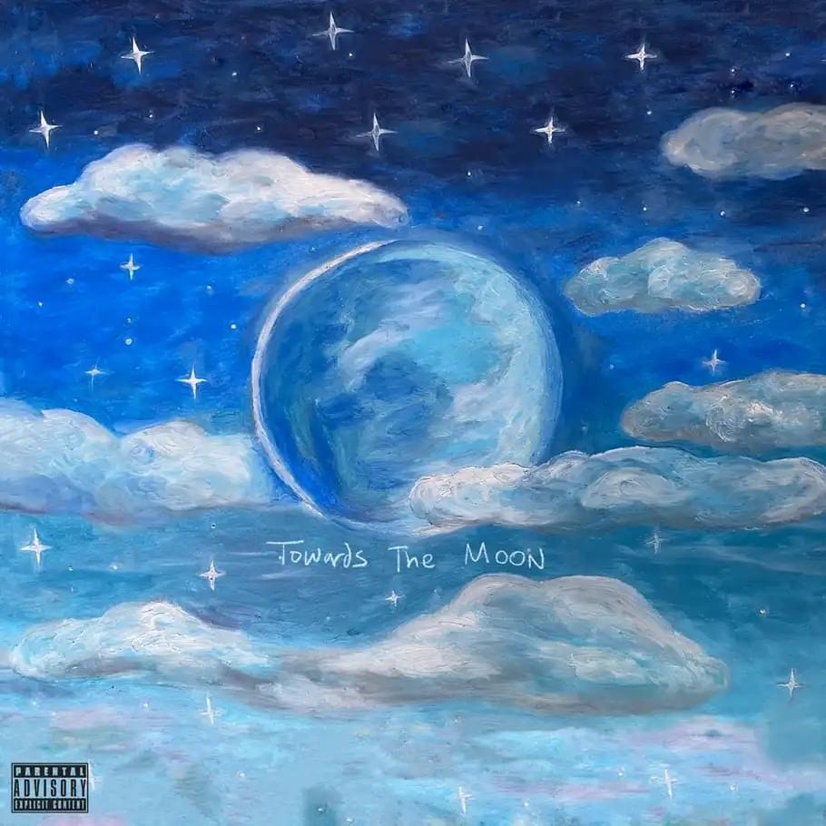 Album cover art for "Towards The Moon" by AUGUST 08