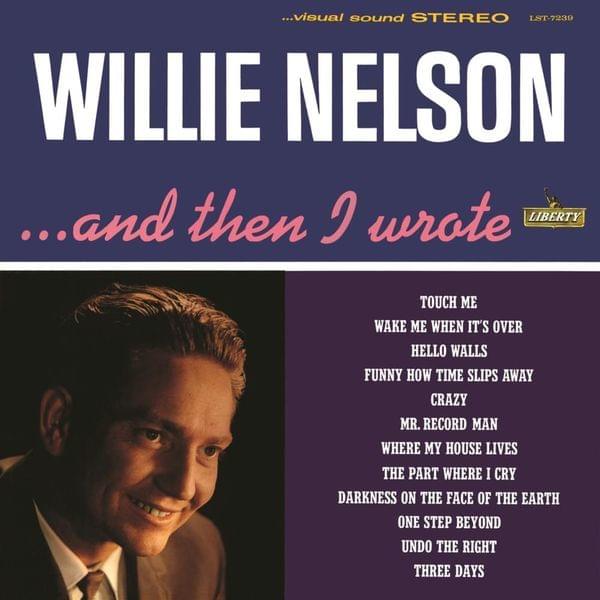 Album cover art for "Hello Walls" by Willie Nelson