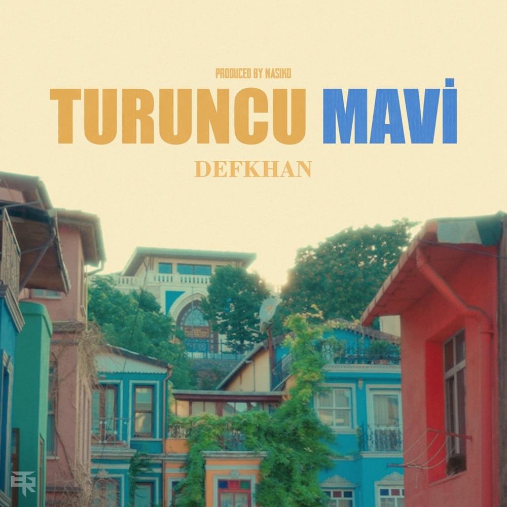 Album cover art for "Turuncu Mavi" by Defkhan