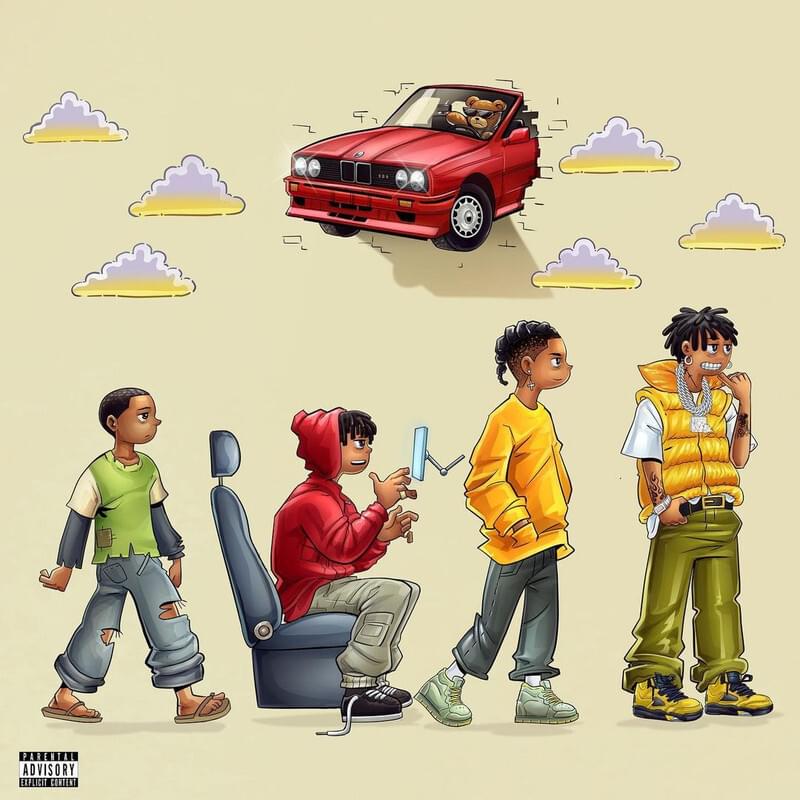 Album cover art for "FYN" by Rema & AJ Tracey