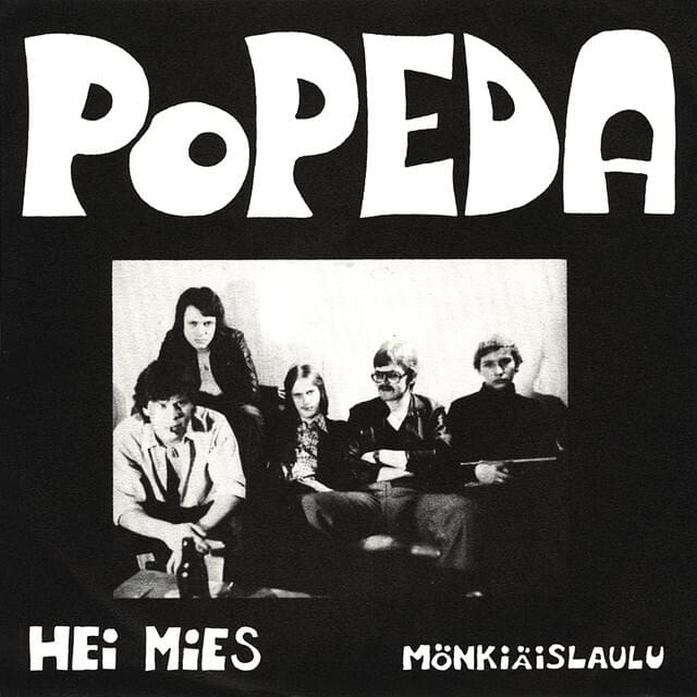 Album cover art for "Hei mies" by Popeda