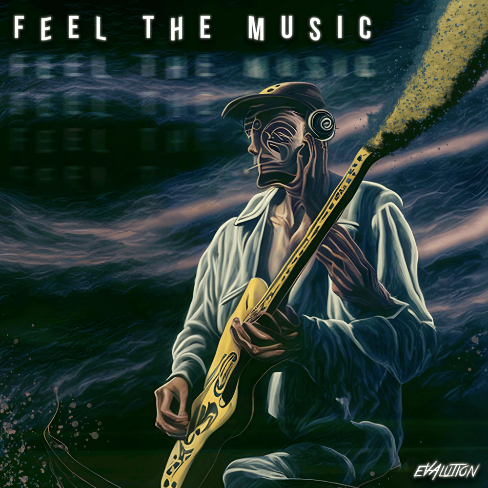 Album cover art for "Feel the Music" by Jorza
