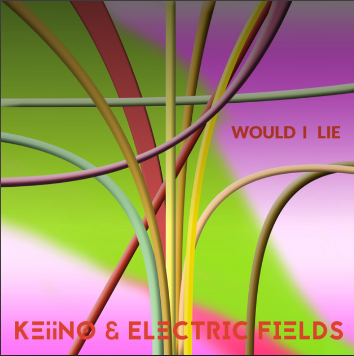 Album cover art for "Would I Lie" by KEiiNO & Electric Fields