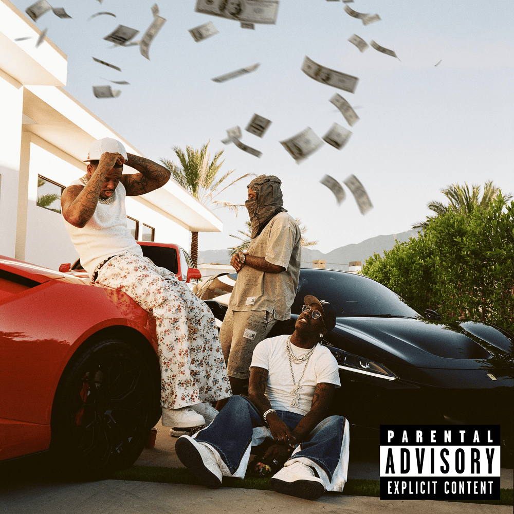 Album cover art for "STUPID" by YG & Lil Yachty & Babyface Ray