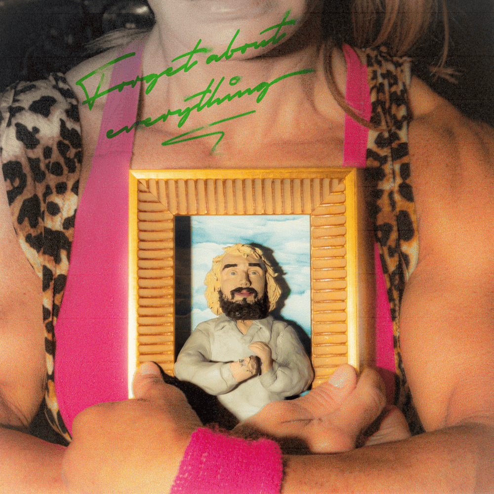 Album cover art for "FORGET ABOUT EVERYTHING" by Pouya