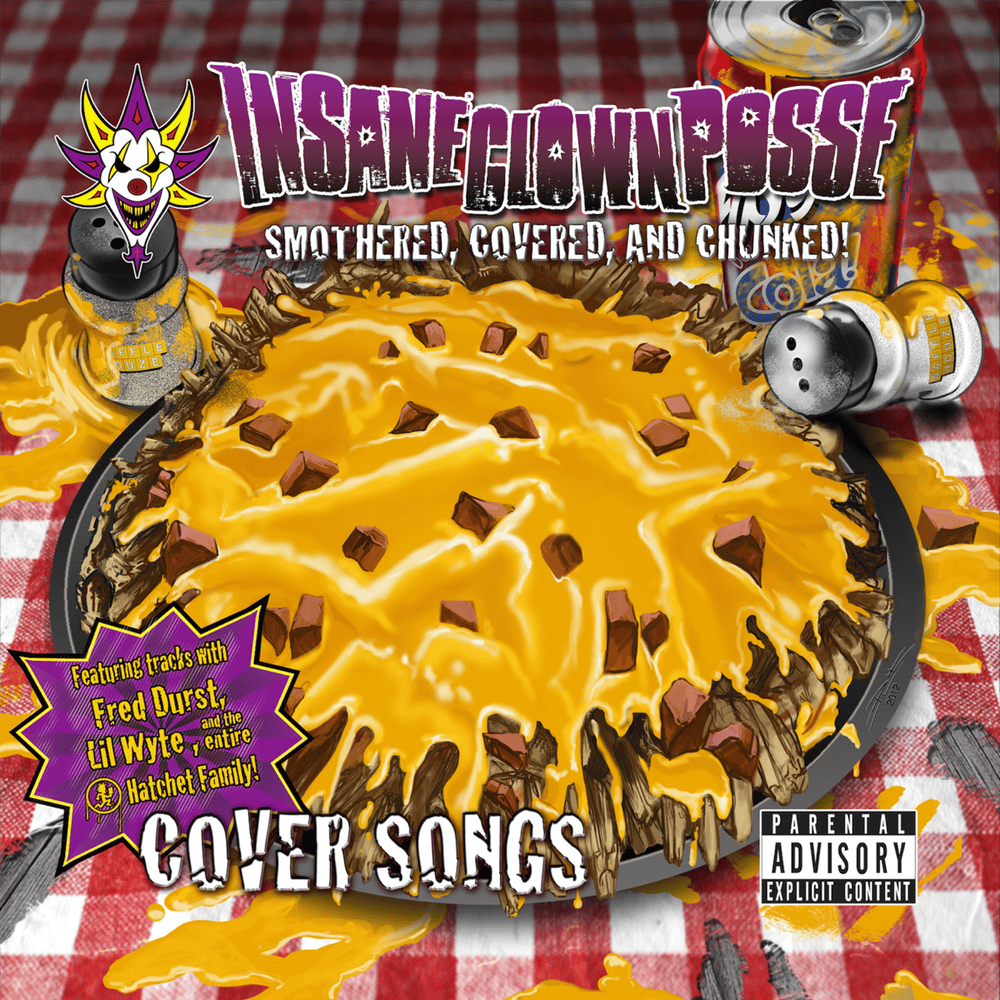 Album cover art for "Jump Around" by Insane Clown Posse