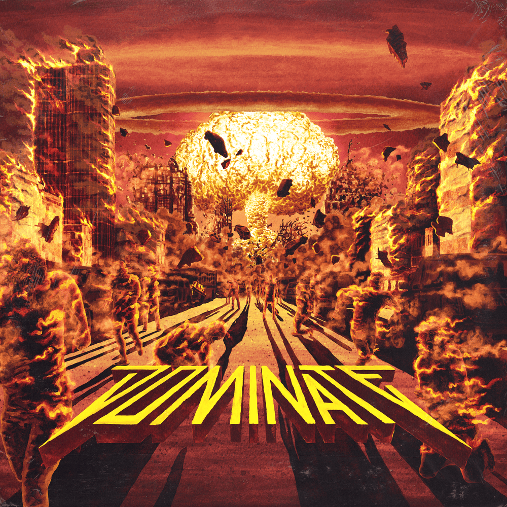 Album cover art for "Dominate" by Space Laces