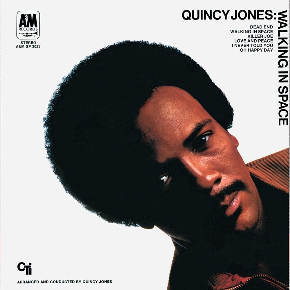 Album cover art for "Love and Peace" by Quincy Jones