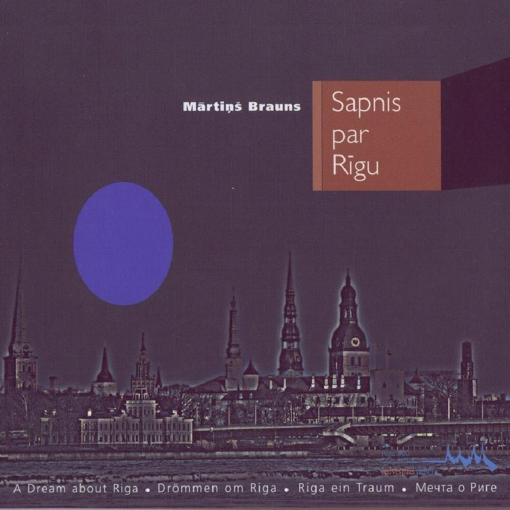 Album cover art for "Mans laiks" by Mārtiņš Brauns