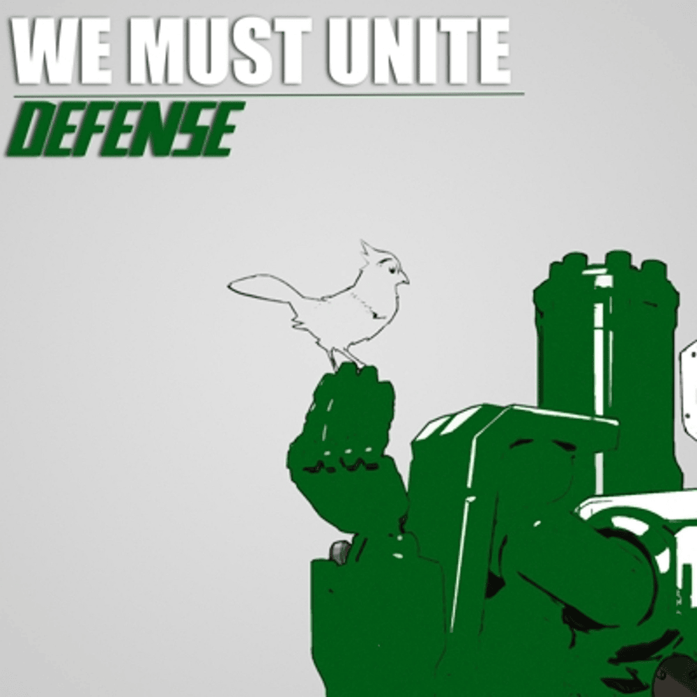 Album cover art for "We Must Unite" by Rockit Music & Ghostlike