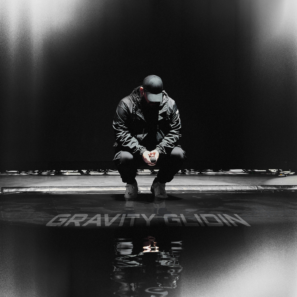 Album cover art for "Gravity Glidin" by Masked Wolf