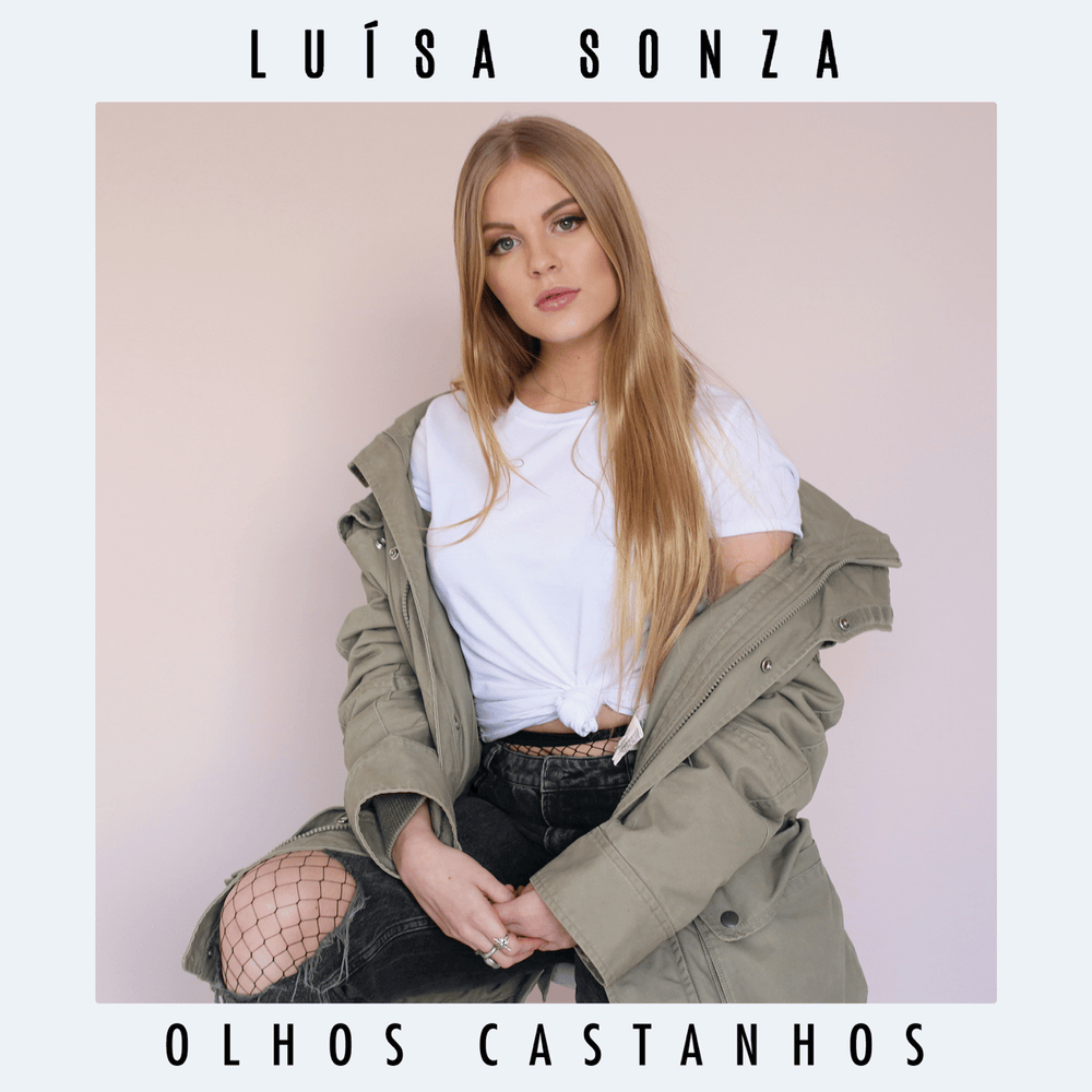 Album cover art for "Olhos Castanhos" by Luísa Sonza