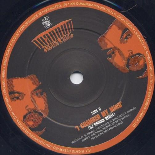 Album cover art for "I Changed My Mind (DJ Spinna Remix)" by Lyrics Born & The Poets of Rhythm