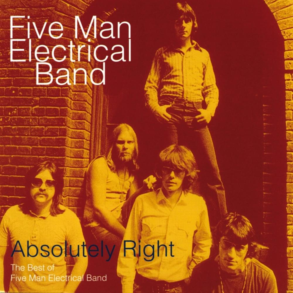 Cover image for Absolutely Right - The Best of Five Man Electrical Band